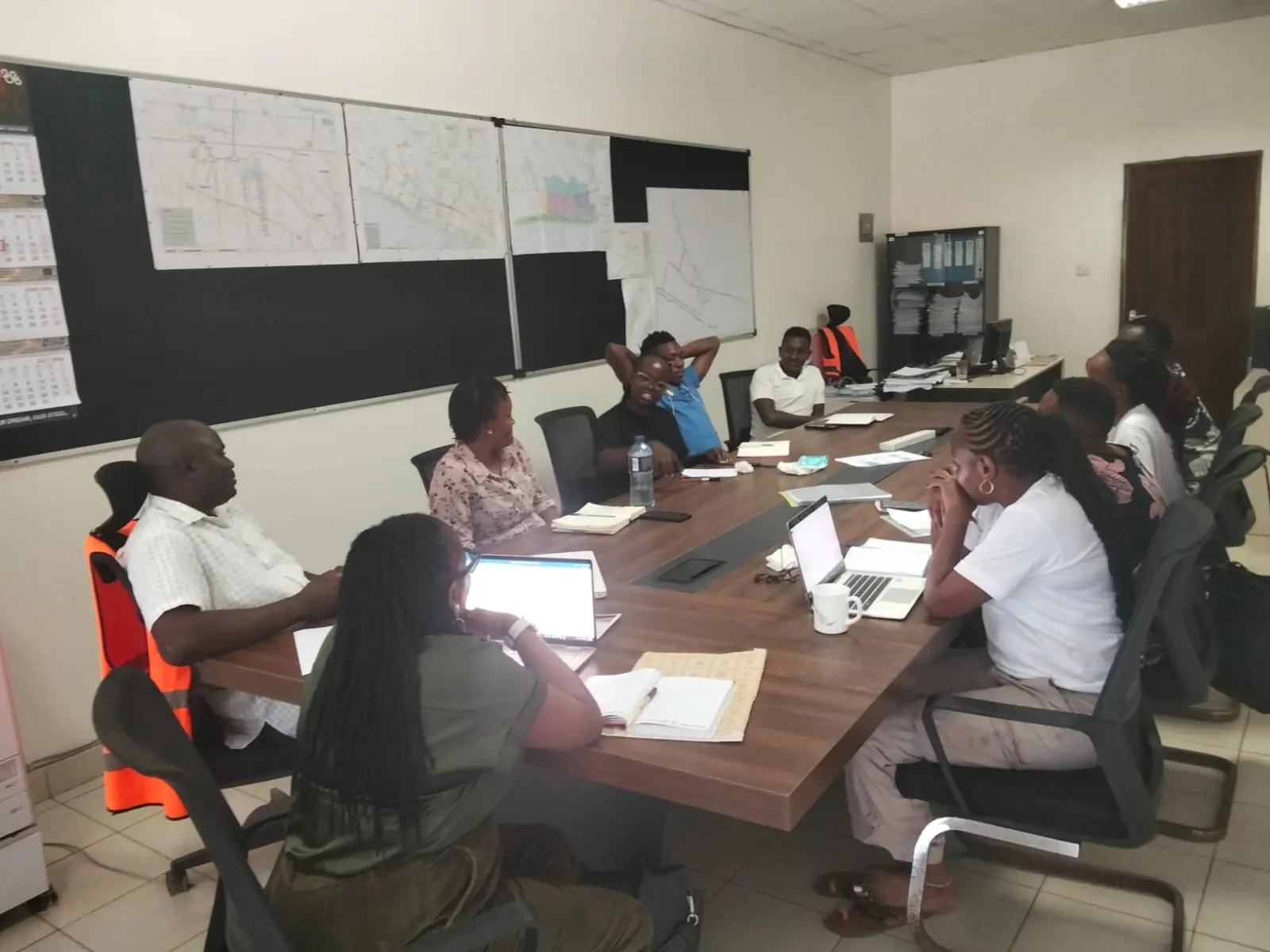 Participants in a Mokila capacity-building workshop